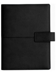 AGENDE LUX PIELE ECOLOGICA CANOA NERO ZILNICE 15x21 CM NGD3914N 460 
