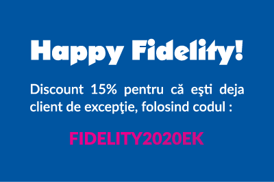 Click pentru a copia codul FIDELITY2020EK!